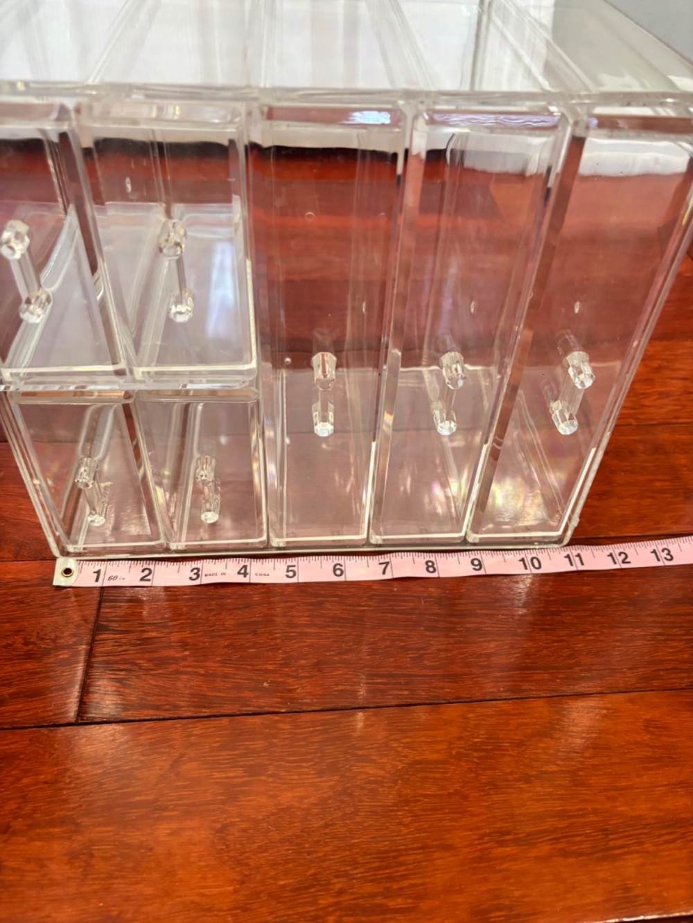 Acrylic Clear Organizer Storage with Drawers 11x9x6 inches - Picture 6 of 6